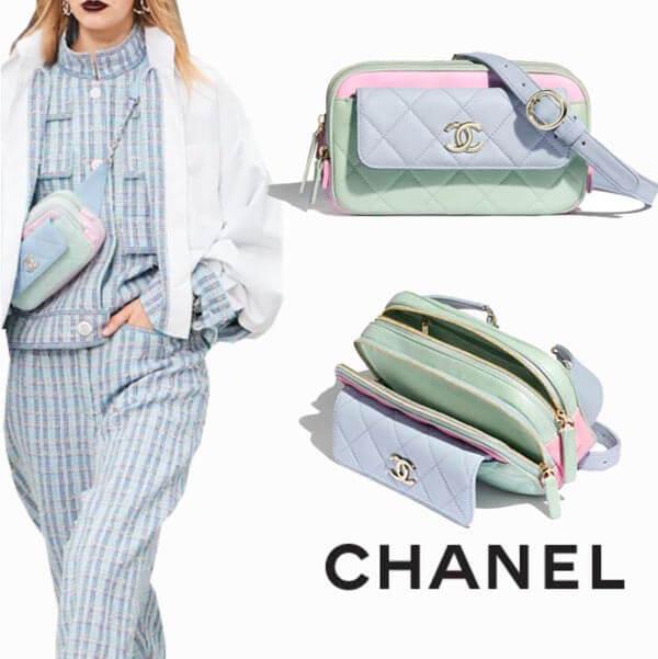 2020限定【シャネルコピー CHANEL】 ウエスト バッグ 2WAY 春カラー 20011348